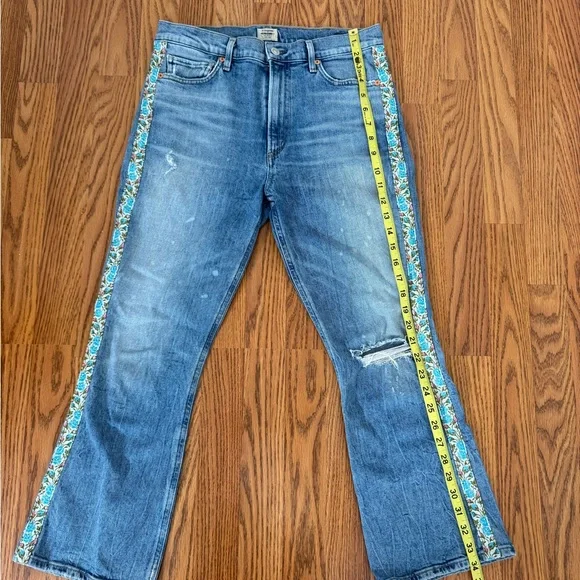 Citizens of Humanity Demy Ultra High Rise Cropped Flare Womens Size 28 - Picture 11 of 14